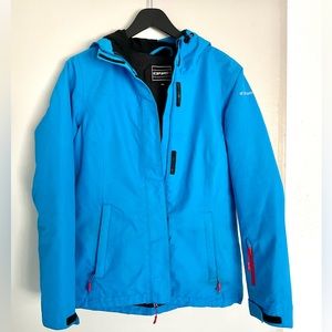 ICEPEAK Women Light SKI Jacket Warm Protective Waterproof Wind Protection, Blue